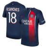 Camiseta de fútbol Paris Saint-Germain 2023-24 R.Sanches 18 Primera Equipación - Hombre